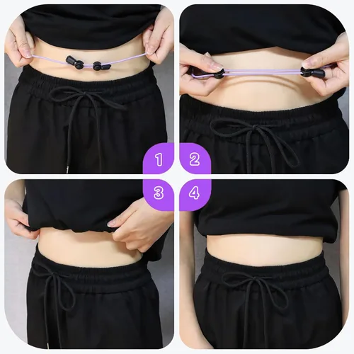 Vista 4 de Croptuck - Banda ajustable, banda de cultivos para meter camisas