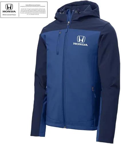 Vista 3 de Honda Blue - Chaqueta Softshell con capucha