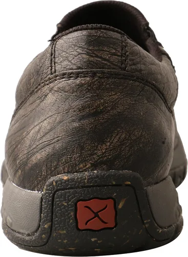Vista 3 de Twisted X Men's Cellstretch Casual Slip-on Leather Shoes Driving Style Loafer
