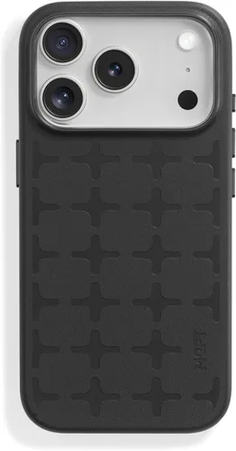 Vista 20 de MOFT Snap Case MOVAS™ para iPhone 16 Pro Max, compatible con MagSafe, funda magnética de cuero vegano premium con sensación suave, color duradero