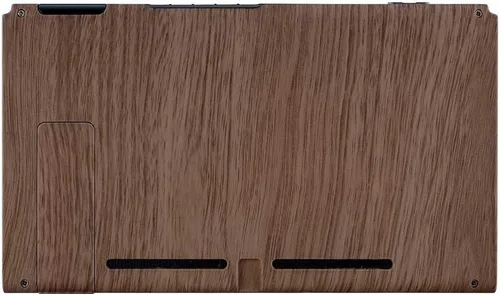 Vista 9 de eXtremeRate Placa trasera de agarre suave para consola Nintendo Switch, carcasa NS Joycon (versión D-Pad) con botones de juego completo, carcasa