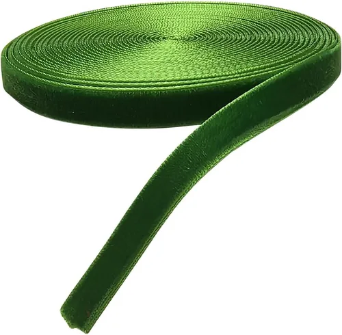 Vista 67 de Chenkou Craft 5 yardas de cinta de terciopelo para decoración navideña y embalaje artesanal