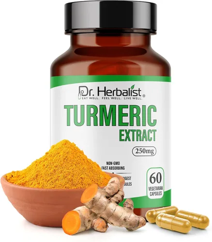 Vista 17 de Dr. HERBALIST Berberina Cápsulas 500 mg, Berberis Aristata Extracto de agracejo indio con alcaloide de berberina, para azúcar en la sangre ya