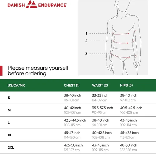 Vista 6 de DANISH ENDURANCE Chaqueta de forro polar para hombre, térmica, cremallera completa, transpirable