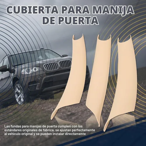 Vista 2 de Cubierta de manija de puerta para BMW X5 E70 2008-2013, X6 E71 E72 2008-2014