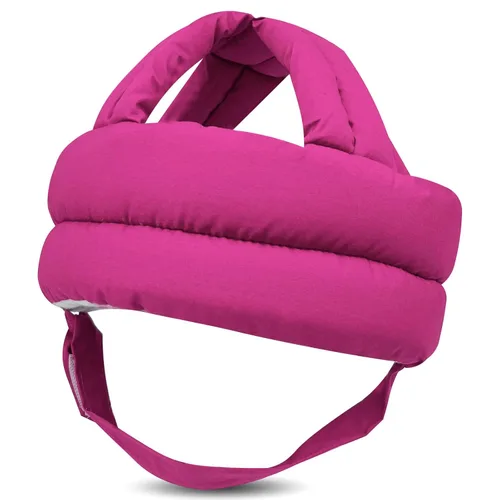 Vista 11 de Protector de cabeza de bebé, casco de bebé para gatear, caminar, sin golpes, cabeza de seguridad, gorra protectora ajustable para caminar, jugar