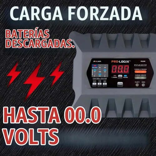 Vista 3 de Clore Automotive PL2320, cargador inteligente completamente automático de 20 amperios, cargador de batería de 6V y 12V, mantenedor de batería