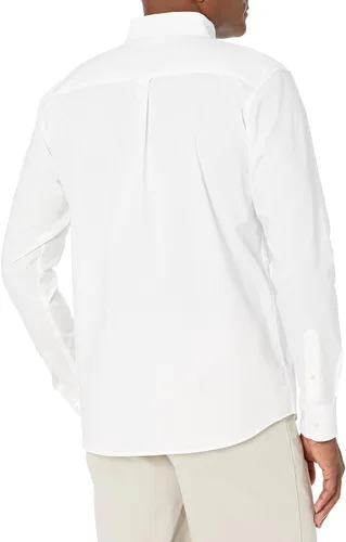 Vista 3 de IZOD Camisa Oxford de manga larga con botones para hombre joven