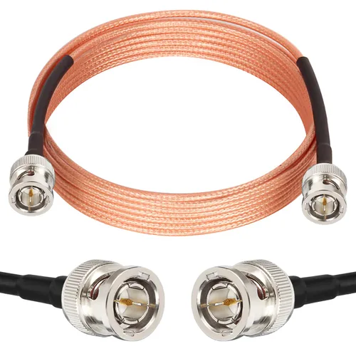 Vista 14 de XRDS -RF 2 piezas de cable SDI de 1 pie, cables de puente HD-SDI BNC macho de 75 ohmios RG179 para cámara de video BMCC