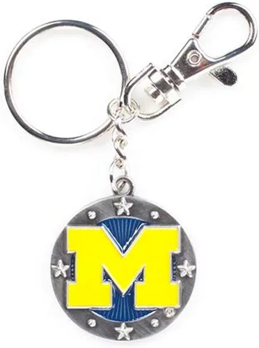 Vista 15 de Llavero de impacto NCAA, accesorios coloridos y duraderos para llaves, bolsas y bolsos