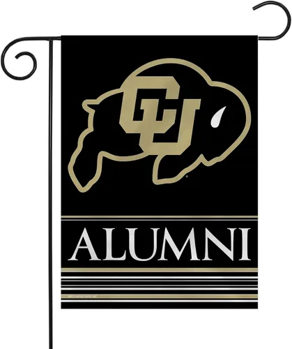 Vista 59 de Rico Industries NCAA Alumni - Bandera de jardín de doble cara de 13 x 18 pulgadas