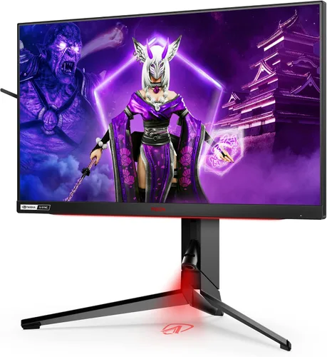Vista 3 de AOC Agon PRO AG254FG - Monitor para juegos de torneo de 25 pulgadas, FHD 1920x1080, 360Hz, 1ms, DisplayHDR 400, G-SYNC + Reflex, listo para consola