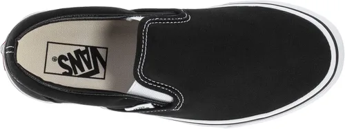 Vista 3 de Vans Adulto Slip on NegroBlanco Lona Talla 8, NegroBlanco