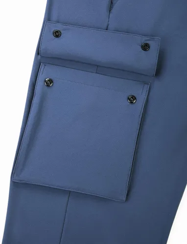 Vista 5 de CRZ YOGA Pantalones deportivos tipo cargo ligeros para hombre, de secado rápido, de 30 pulgadas, para senderismo, calle, casual, con bolsillos