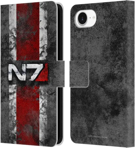 Vista 90 de Head Case Designs Funda de piel con licencia oficial de EA Bioware Mass Effect Cerberus Logo Graphics tipo cartera compatible con Apple iPhone 11