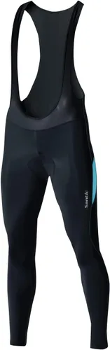 Vista 6 de Santic Mallas de ciclismo acolchadas para mujer, con bolsillo, transpirables