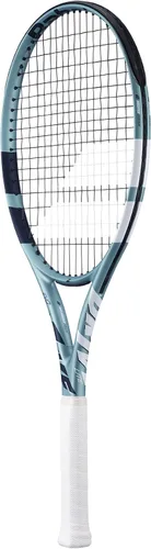Vista 2 de Babolat Evo Drive Lite de 2ª Generación - Raqueta de tenis (azul) con cuerda Syn Gut de 16g a tensión media