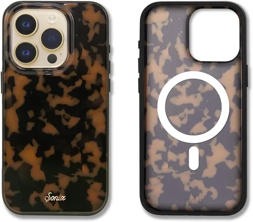 Vista 55 de Sonix Funda para iPhone 15 Pro Compatible con MagSafe Probada contra caídas de 10 pies Transparente