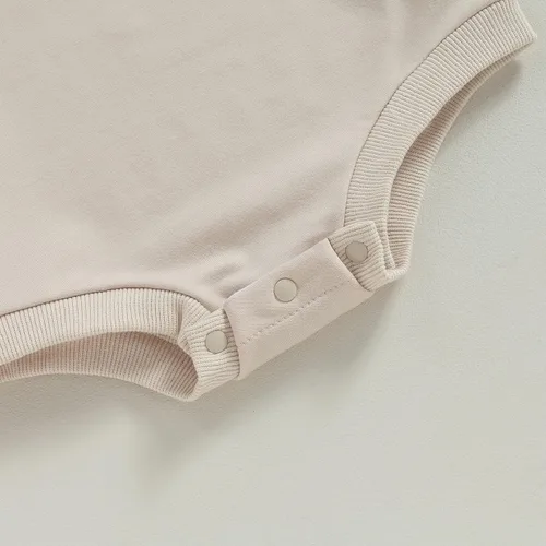 Vista 8 de MERSARIPHY Mameluco de manga larga para bebé recién nacido, de gran tamaño, con burbujas, ropa neutra de otoño