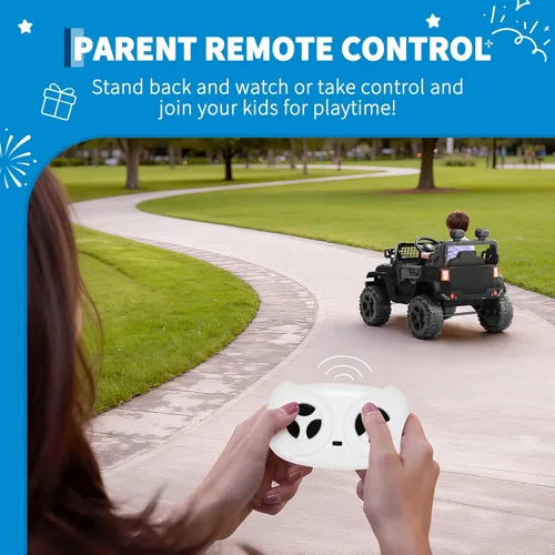 Vista 4 de Hetoy Juguetes para niños, vehículos eléctricos para niños, automóvil eléctrico para niños, automóvil eléctrico para niños, automóvil de 12 V