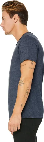 Vista 3 de Bella + Canvas B2000 - Camiseta de manga corta para mujer (0.4 x 0.4in, manga 34), diseño de raglán