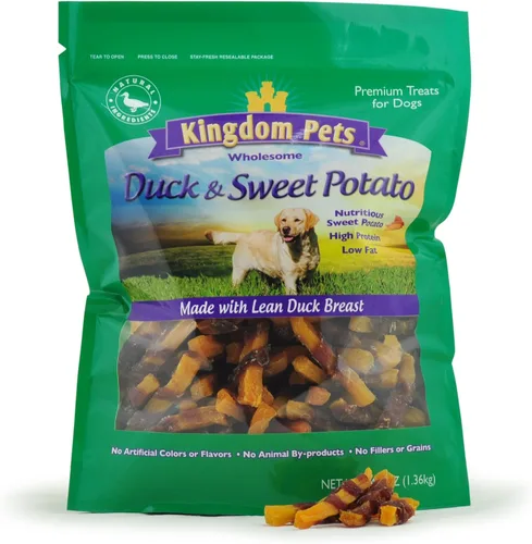 Vista 6 de Golosinas de Pollo Deshidratado para Perros con Solo 3 Ingredientes y Sin Rellenos, Bolsa de 3 Libras