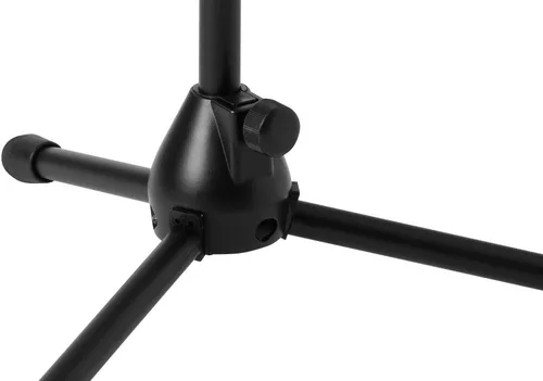 Vista 4 de Ultimate Support JS-MCFB50 - Soporte de micrófono de perfil bajo con pluma de longitud fija con altura ajustable de 16 a 23 pulgadas, paquete de 3