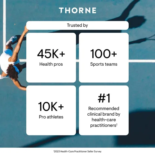 Vista 8 de THORNE - Ácido alfa lipoico - Proporciona apoyo antioxidante - Apoya la desintoxicación hepática y la salud nerviosa, ocular, metabólica y hepática*