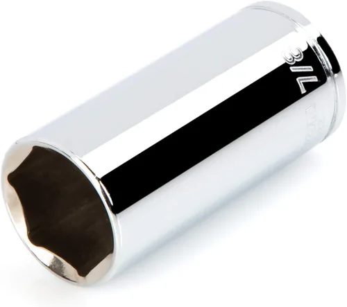 Vista 32 de TEKTON 3/8 Pulgadas de transmisión x 1 Pulgada de profundidad 6-Puntos Llave de casquillo SHD13025