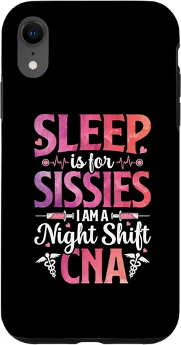 Vista 24 de iPhone 16 Sleep Is For Sissies CNA Certified Nursing Assistant Nurse Case