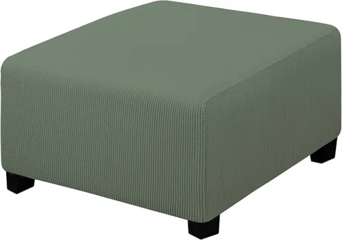 Vista 19 de Easy-Going Funda Elástica para Otomana Taburete de Almacenamiento Plegable Protector de Muebles Funda Rectangular Suave con Parte Inferior Elástica