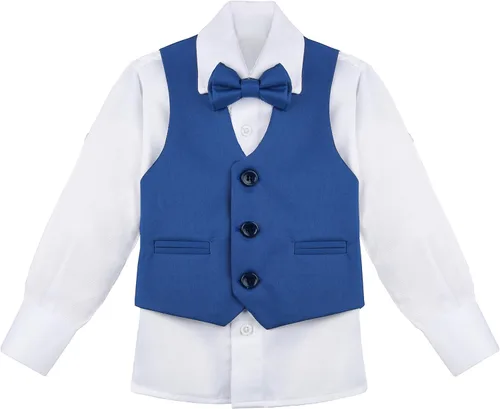 Vista 4 de Lilax Traje formal de 5 piezas para niños