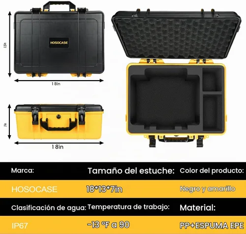 Vista 5 de Estuche para compresor de aire Dewalt DCC020IB: bolsa de herramientas portátil resistente para bomba Dewalt de 20 V, inflador de neumáticos