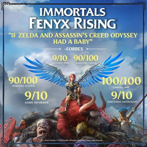 Vista 4 de Immortals Fenyx Rising - Xbox One Standard Edition