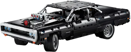 Vista 6 de LEGO Technic Fast & Furious Dom's Dodge Charger 42111 Juguete de Construcción - Kit de construcción de modelo de coche de carreras, juego