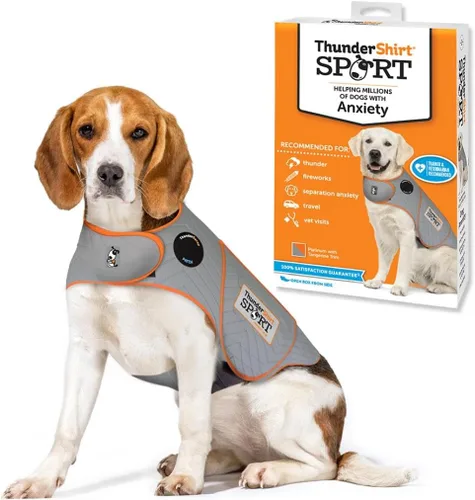 Vista 12 de Chaqueta de ansiedad deportiva para perro, Fucsia
