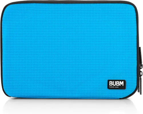Vista 8 de Organizador de equipaje con doble capa para viajes BUBM, para llevar dispositivos y accesorios electrónicos., Azul, 2 capas M Bolsa de viaje