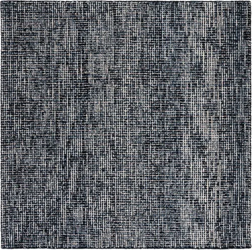 Vista 109 de SAFAVIEH Abstract Collection - Alfombra decorativa, 2 x 3 pies, color negro y marfil, lana hecha a mano, ideal para zonas de alto tráfico