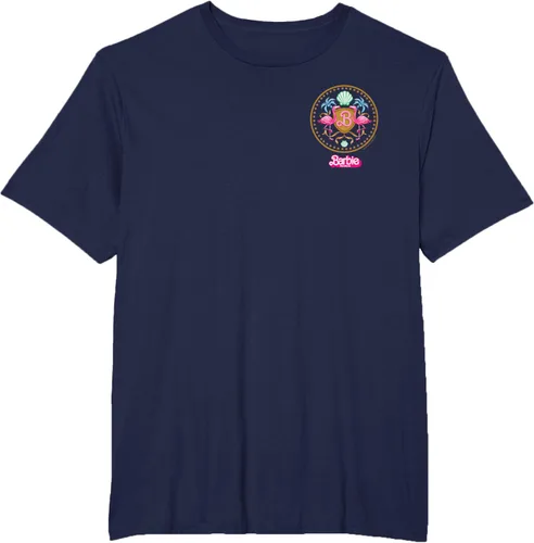 Vista 15 de Barbie The Movie - Camiseta Flamingo Crest Negro
