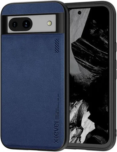 Vista 17 de X-level Funda protectora para Google Pixel 8, delgada, de doble capa, a prueba de golpes, cuerpo completo, parte trasera de policarbonato duro