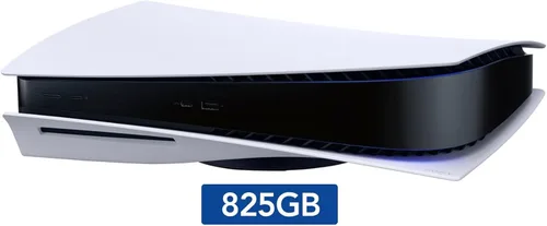 Vista 2 de Sony Playstation 5 Disc Edition 825GB Gaming Console + 1 Wireless Dual Charger Dock Controller for PS5 (Renewed)