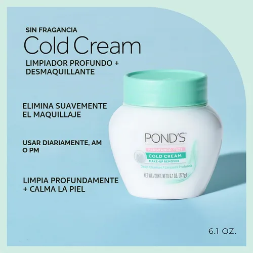 Vista 3 de PONDS 6.1 OZ LIMPIEZA CLD CRM