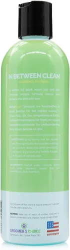 Vista 3 de Bark2Basics In Between Clean - Champú sin agua, 16 onzas, no necesita agua, seco, ingredientes naturales, limpia y refresca, ideal para eliminar