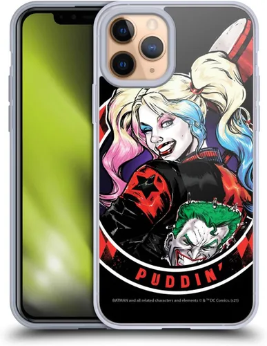 Vista 21 de Head Case Designs Funda de gel suave con licencia oficial de Batman DC Comics Bubblegum Harley Quinn Graphics compatible con Apple iPhone 7
