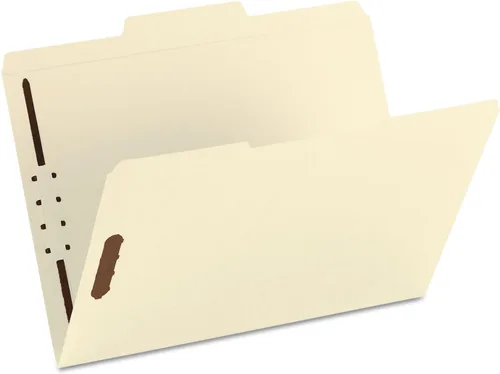 Vista 4 de Smead Carpeta de archivos con cierre 100% reciclado, 2 sujetadores, pestaña reforzada de corte 1/3, tamaño carta, manila, 50 por caja (14547)