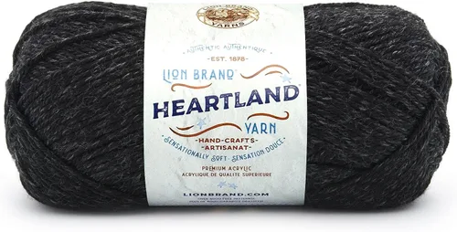 Vista 30 de Lion Brand Yarn Heartland Yarn, Hilo de Peso Medio para Tejer, Ganchillo y Manualidades, 1 Paquete, Great Smoky Mountains Grandes Montañas Humeantes