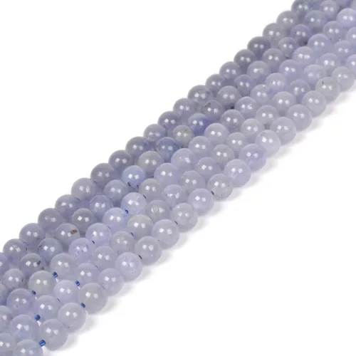 Vista 8 de 7 piedras preciosas de chakras de 0.157 in redondas de cristal curativo sueltas de 16 pulgadas para hacer cuentas de joyería