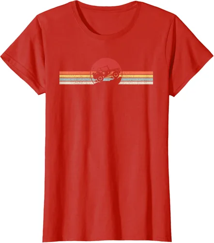 Vista 64 de Camiseta retro vintage Off Road 4X4 Negro