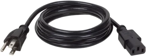 Vista 10 de Tripp, cable de alimentación estándar para computadora 10A, 18AWG .1 Negro