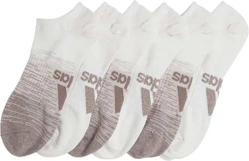 Vista 8 de adidas Calcetines invisibles Superlite para hombre con compresión de arco (6 pares)